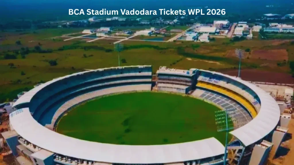 BCA Stadium Vadodara Tickets WPL 2026
