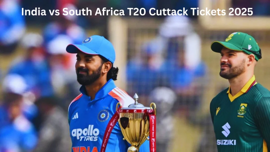India vs South Africa T20 Cuttack Tickets 2025