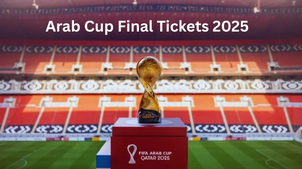 Arab Cup Final Tickets 2025