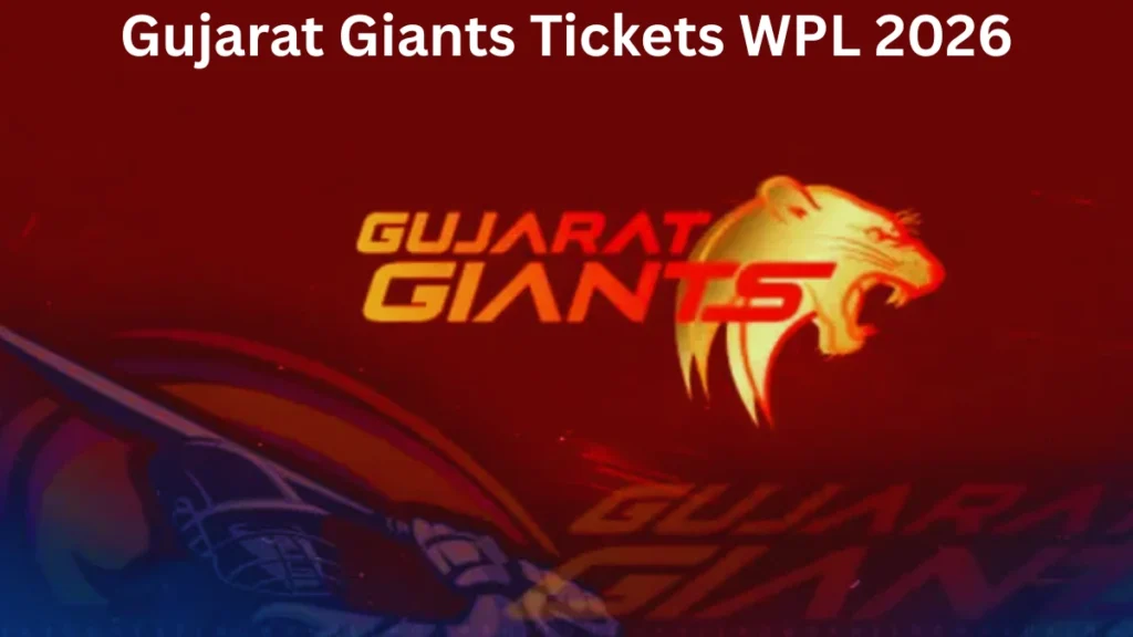 Gujarat Giants Tickets WPL 2026