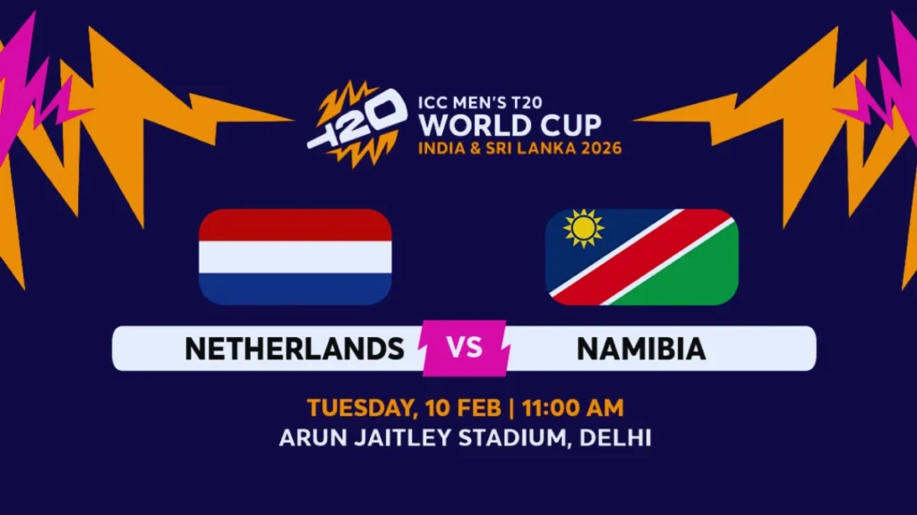Netherlands vs Namibia Tickets