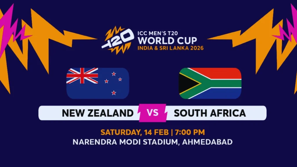 New Zealand vs South Africa 2026 Tickets