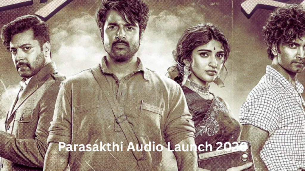 Parasakthi Audio Launch 2026