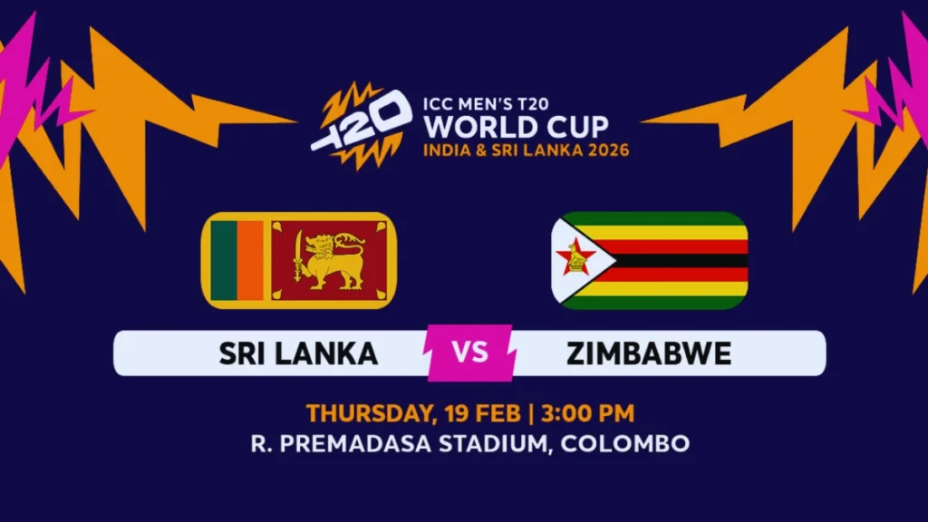 Sri Lanka vs Zimbabwe Tickets