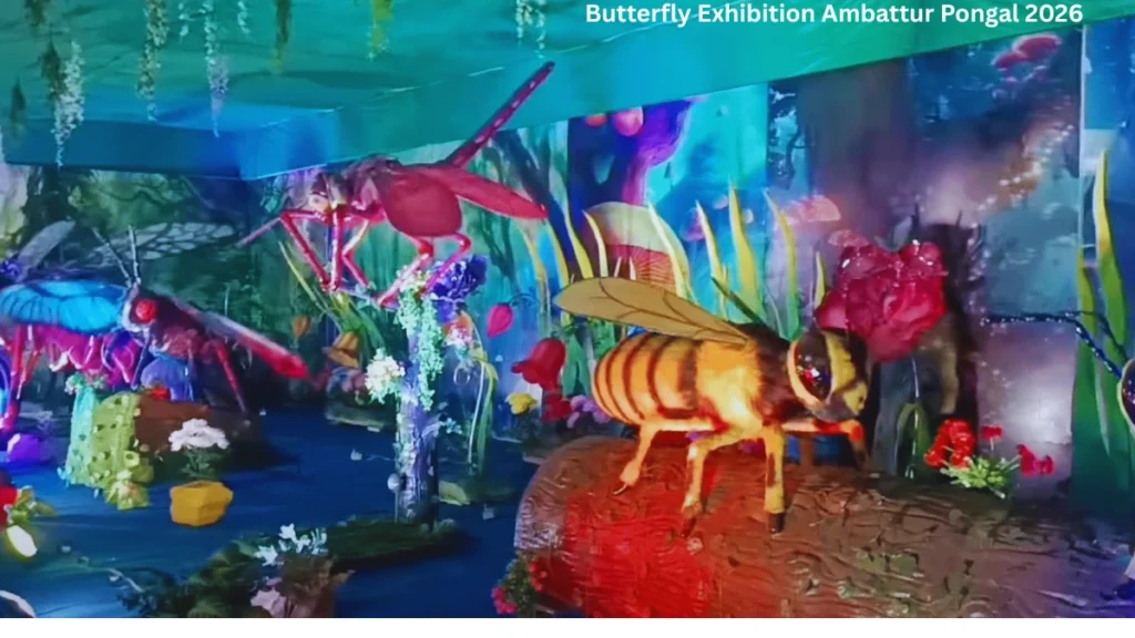 Butterfly Exhibition Ambattur Pongal 2026
