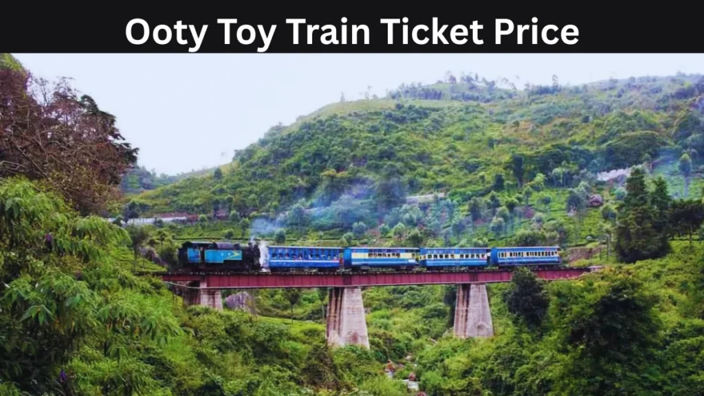 Ooty Toy Train Ticket Price
