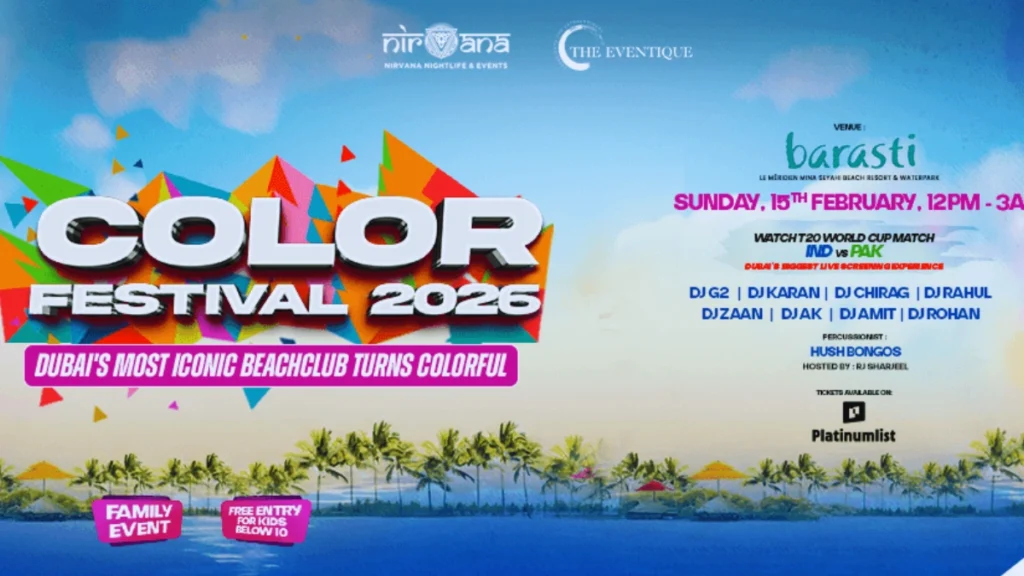 Color Festival Dubai 2026