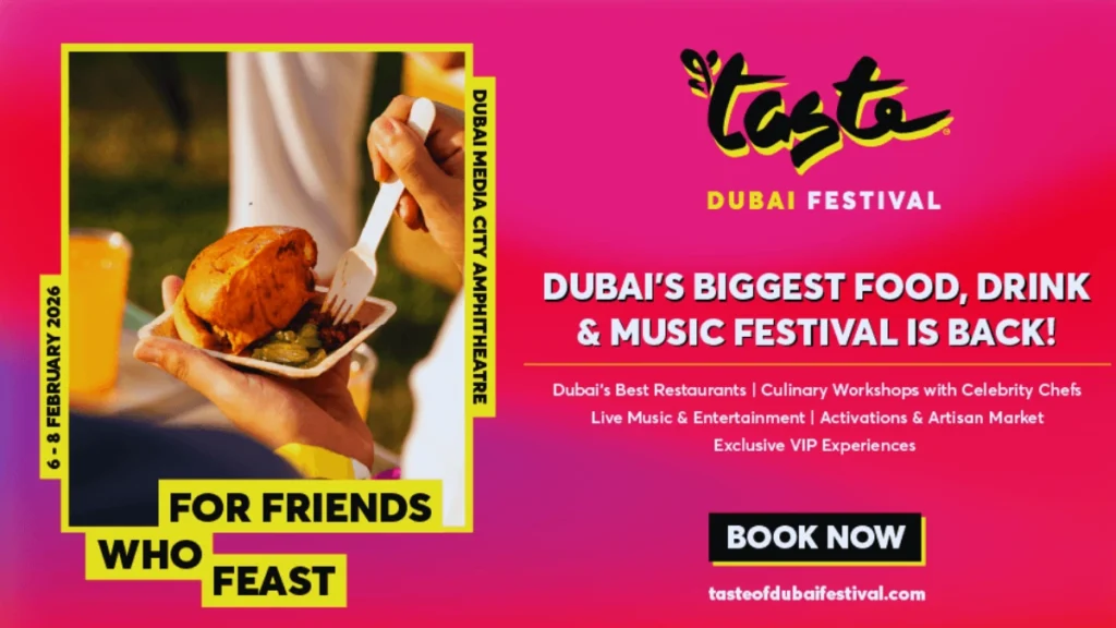 Taste of Dubai Festival Tickets 2026