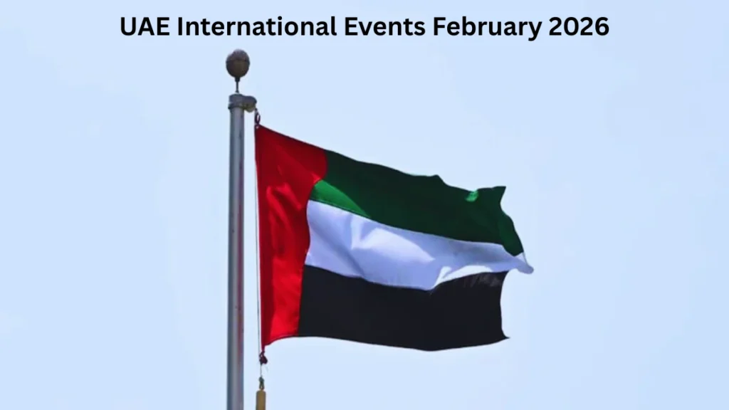 UAE International Events February 2026