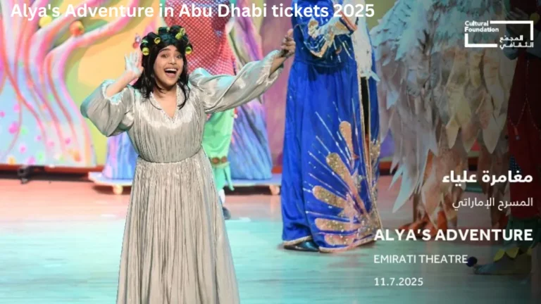 Alya's Adventure in Abu Dhabi tickets