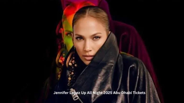 Jennifer Lopez Up All Night 2025 Abu Dhabi Tickets