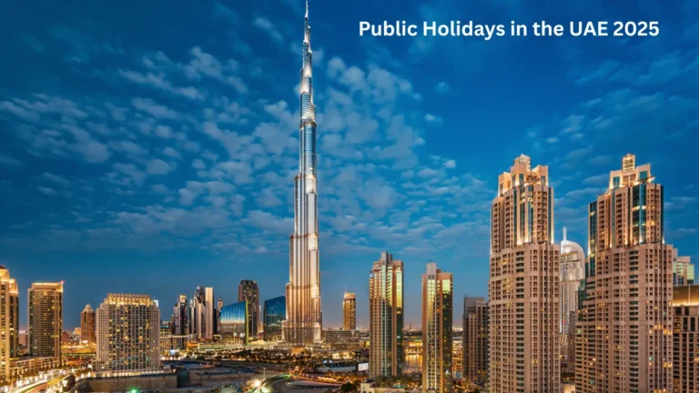 Public Holidays in the UAE 2025