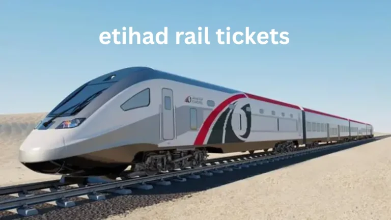 etihad rail tickets