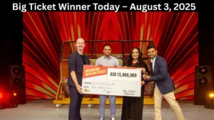 Big Ticket Winner Today – August 3, 2025