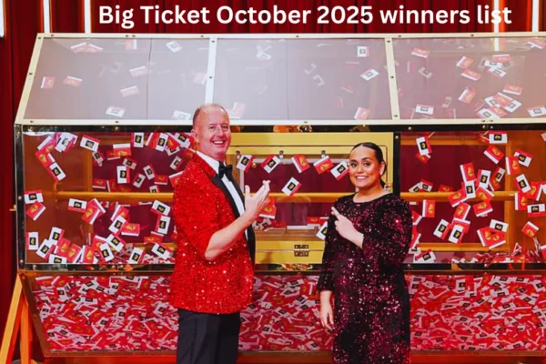 Big Ticket October 2025 winners list
