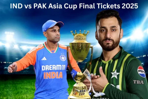 IND vs PAK Asia Cup Final Tickets 2025