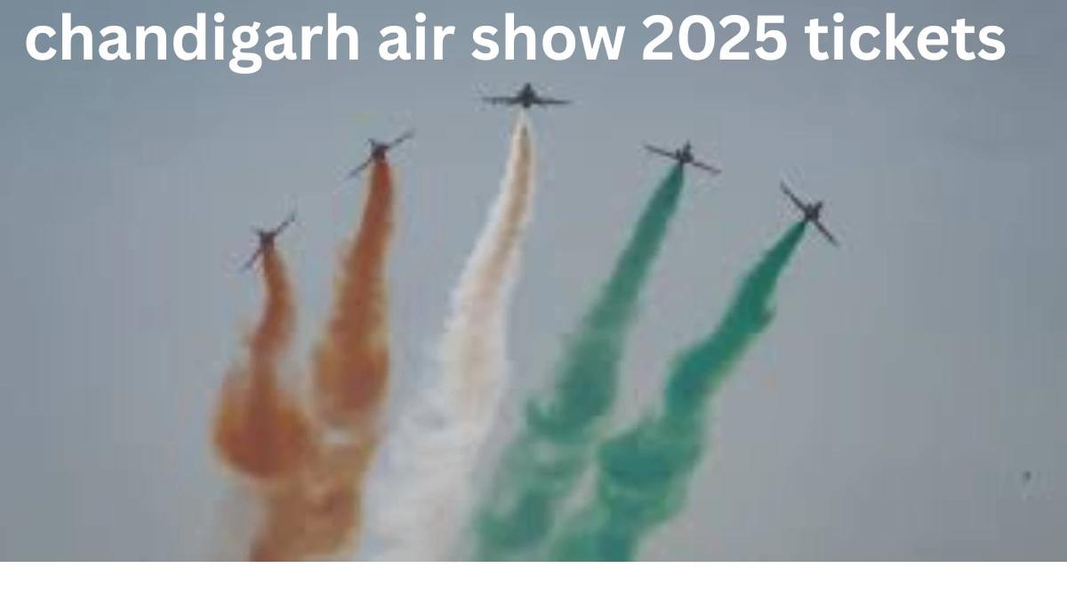 chandigarh air show 2025 tickets