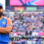 PAK vs IND Match Tickets