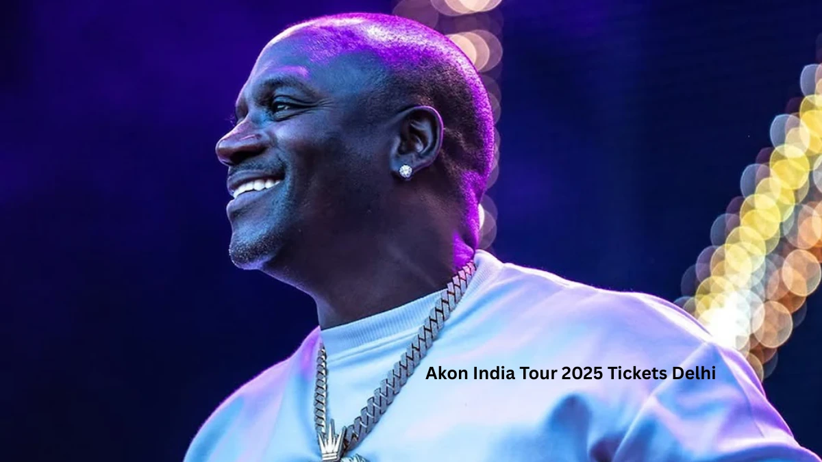 Akon India Tour 2025 Tickets Delhi