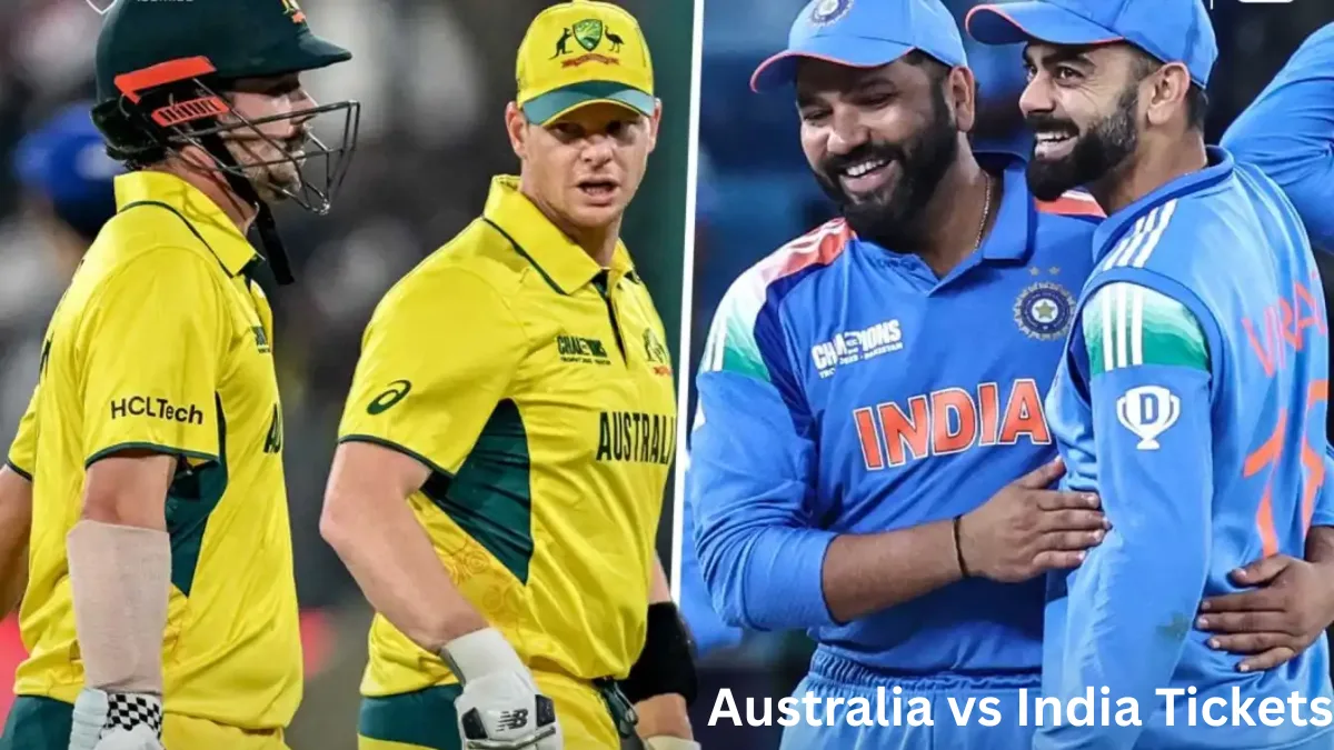 Australia vs India Tickets