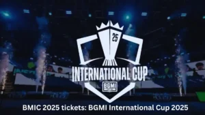 BMIC 2025 tickets BGMI International Cup 2025