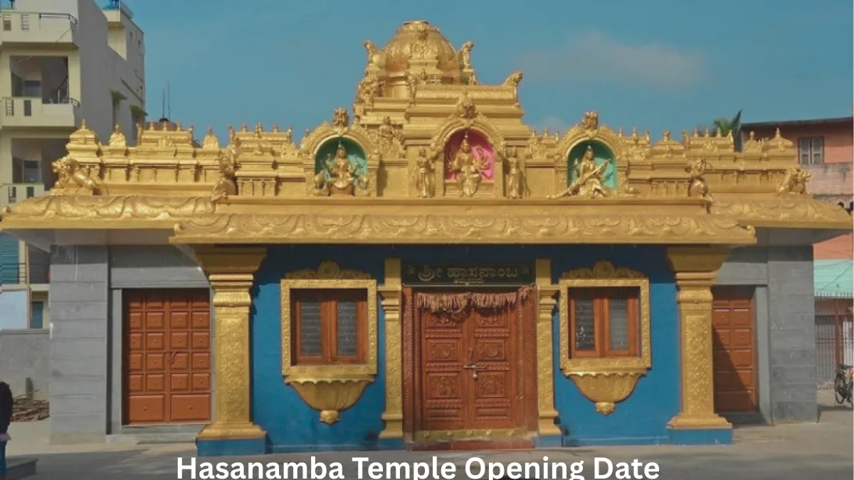 Hasanamba Temple Opening Date