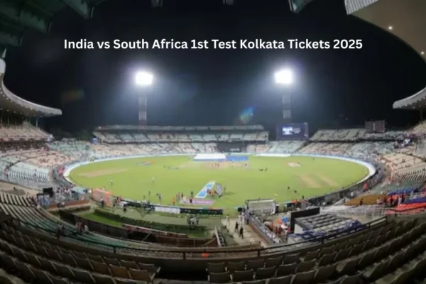 India vs South Africa 1st Test Kolkata Tickets 2025 – Date, Venue & How to Book India vs South Africa 1st Test Kolkata Tickets 2025