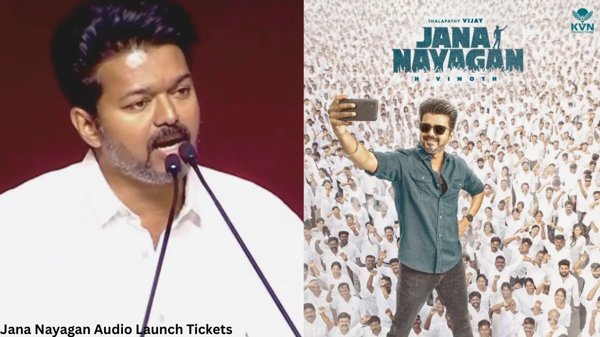 Jana Nayagan Audio Launch Tickets