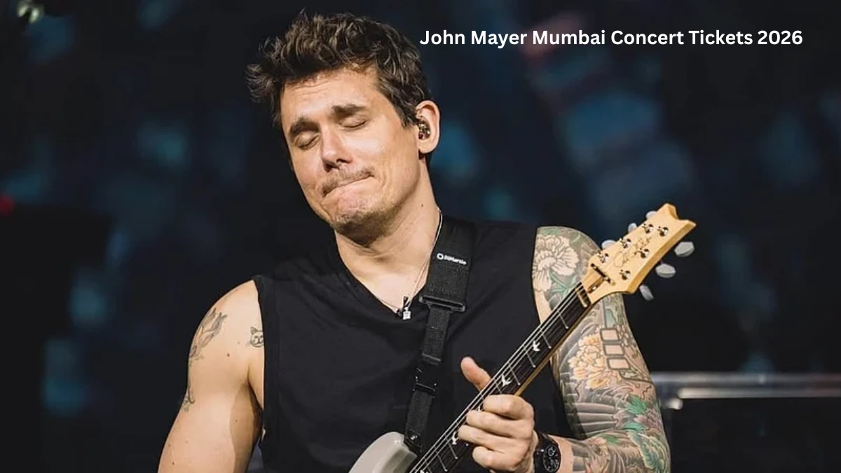 John Mayer Mumbai Concert Tickets 2026