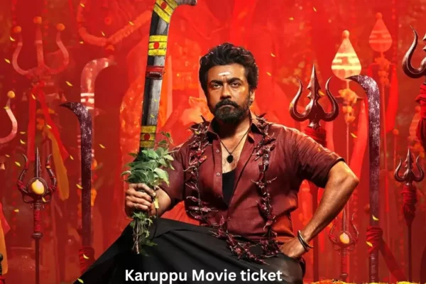 Karuppu Movie ticket : Release Date, Cast, First Single “God Mode” & Latest Updates Karuppu Movie ticket
