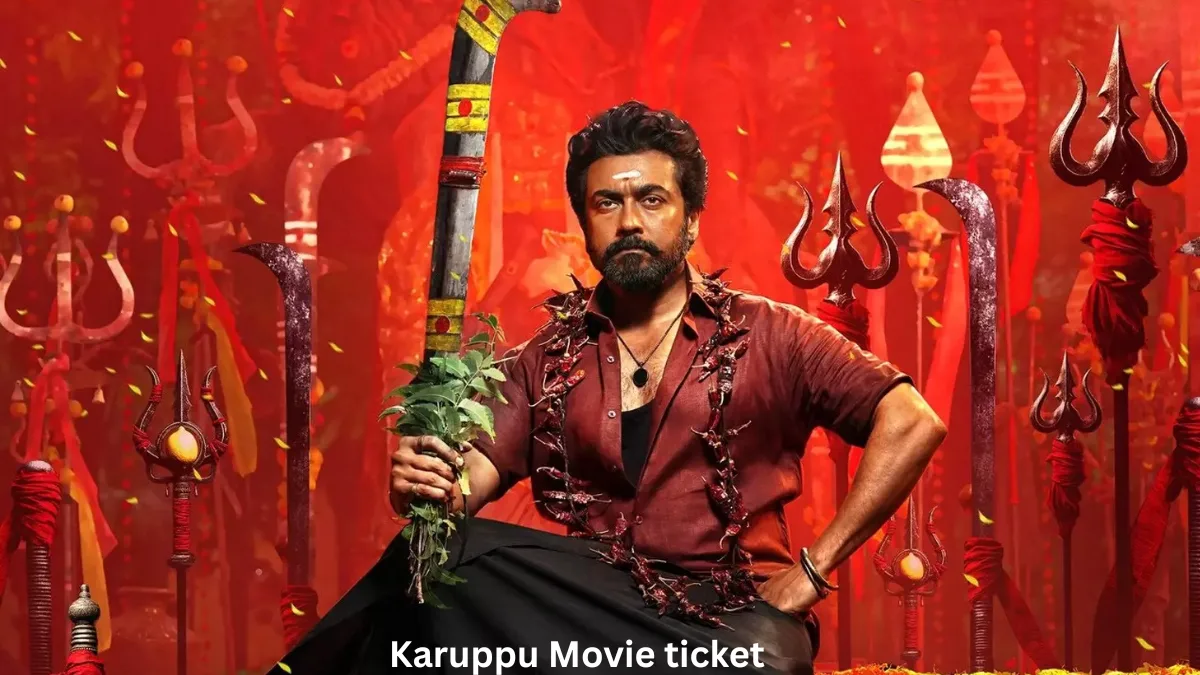 Karuppu Movie ticket