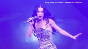 Katy Perry Abu Dhabi Concert 2025 Tickets