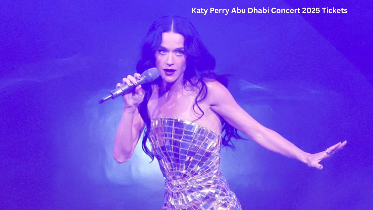 Katy Perry Abu Dhabi Concert 2025 Tickets