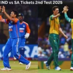 IND vs SA Tickets 2nd Test 2025