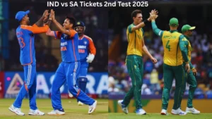 IND vs SA Tickets 2nd Test 2025