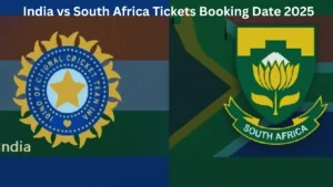 India vs South Africa Tickets Booking Date 2025