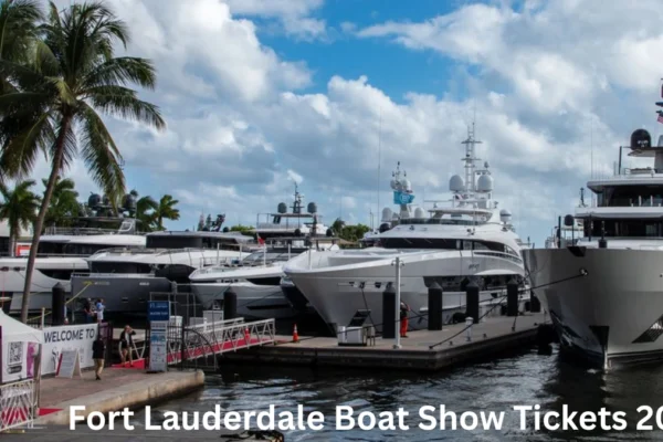 Fort Lauderdale Boat Show Tickets 2025