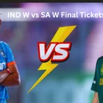 IND W vs SA W Final Tickets