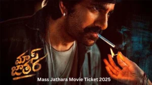 Mass Jathara Movie Ticket 2025