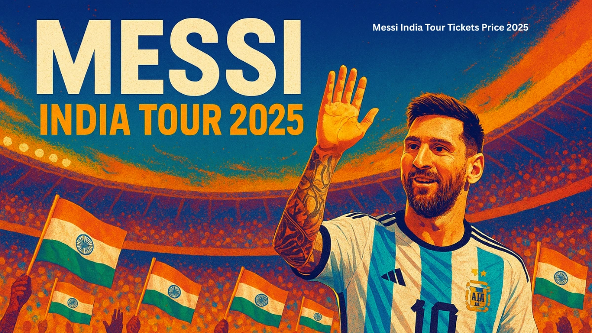 Messi India Tour Tickets Price 2025