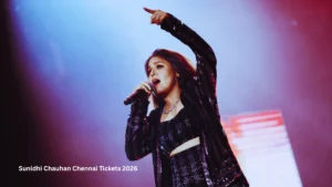 Sunidhi Chauhan Chennai Tickets 2026