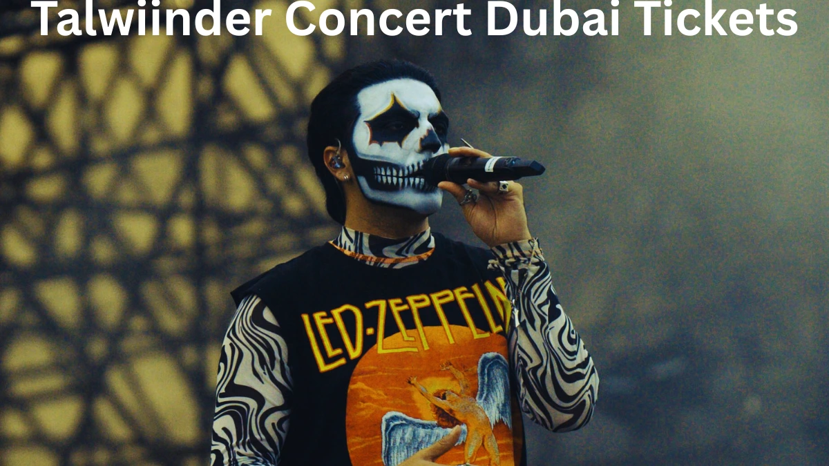 Talwiinder Concert Dubai Tickets