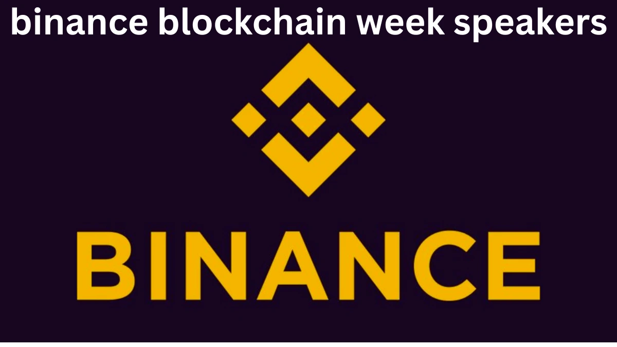 Binance Blockchain Week Speakers 2025