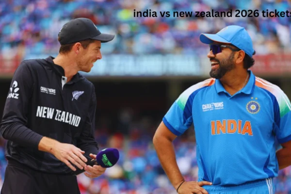 india vs new zealand 2026 tickets
