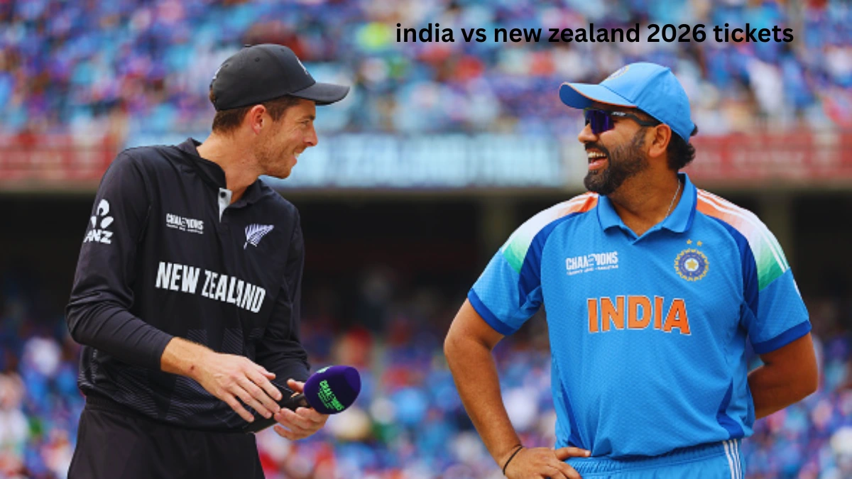 india vs new zealand 2026 tickets