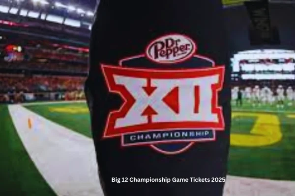 Big 12 Championship Game Tickets 2025
