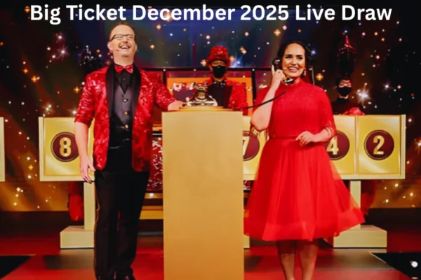 Big Ticket December 2025 Live Draw