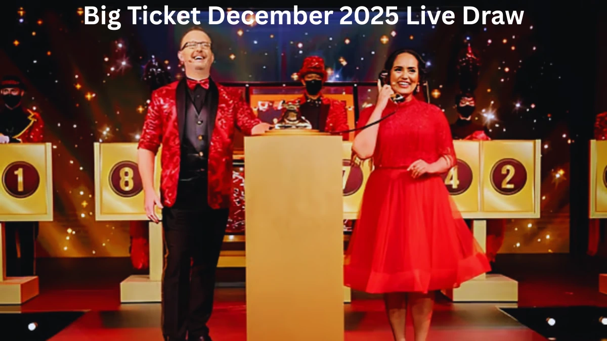Big Ticket December 2025 Live Draw