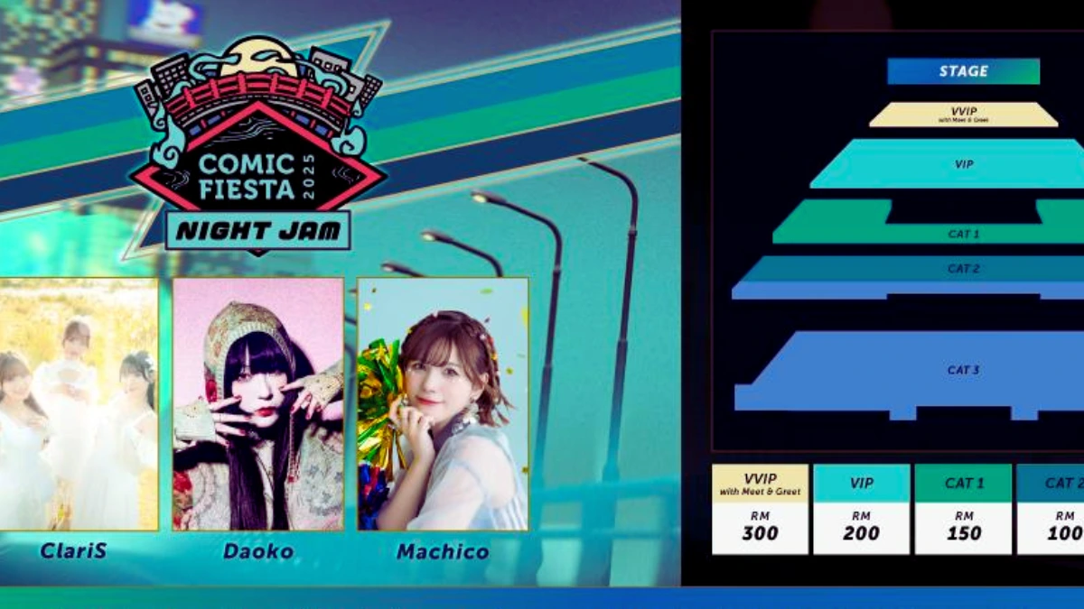 Comic Fiesta 2025 Night Jam Ticket