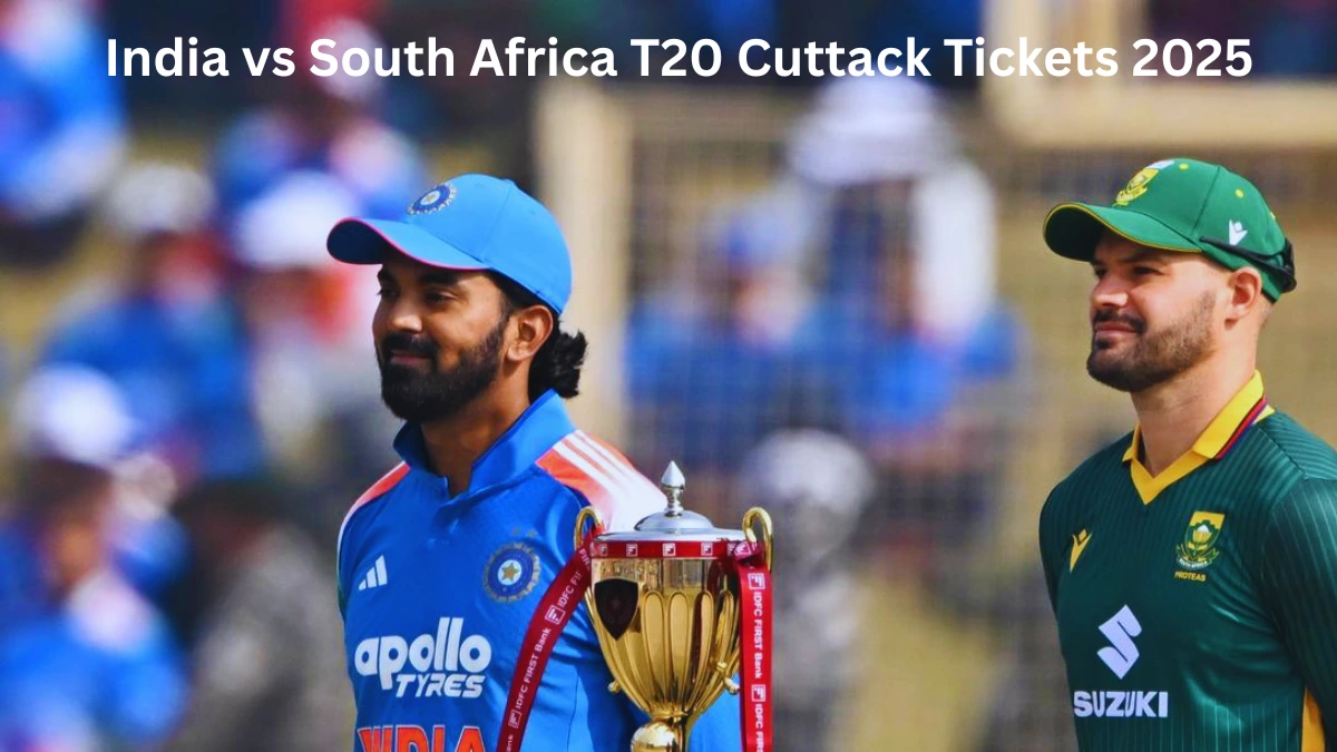 India vs South Africa T20 Cuttack Tickets 2025